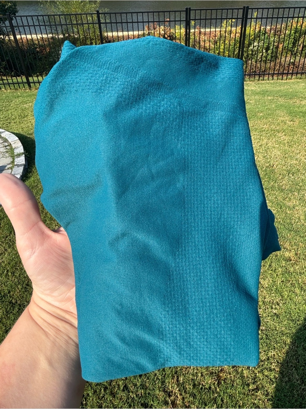 Athleta Deep Teal Racerback Performance Tank - Picture 6 of 6